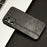 For Samsung Galaxy A15 4G Case Cowhide Texture PU+TPU+PC Cell Phone Case - Black - 7