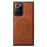 SUTENI H16 For Samsung Galaxy Note20 Ultra / Note20 Ultra 5G Magnetic Detachable 2-in-1 PU+TPU Cell Phone Case - Khaki - 2