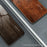 For Samsung Galaxy S24 Ultra Case Wood Texture Tempered Glass TPU Protective Phone Case - Black - 6