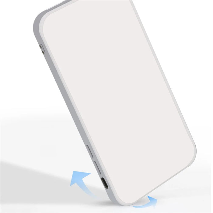 For Samsung Galaxy S24 Ultra Phone Case Rubberized Fiber Lining TPU Cover - Grey Blue - 3