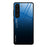 For Samsung Galaxy S24+ Slim Case Gradient Color Tempered Glass PC TPU Phone Case - Blue / Black - 1