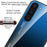 For Samsung Galaxy S24+ Slim Case Gradient Color Tempered Glass PC TPU Phone Case - Blue / Black - 2