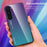 For Samsung Galaxy S24+ Slim Case Gradient Color Tempered Glass PC TPU Phone Case - Blue / Black - 5
