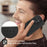 DIERFENG DF-03 For Samsung Galaxy S24 Ultra Case Imprinted Stand PU Leather Phone Protector - Black - 4