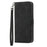 DIERFENG DF-03 For Samsung Galaxy S24 Ultra Case Imprinted Stand PU Leather Phone Protector - Black - 5