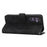 DIERFENG DF-03 For Samsung Galaxy S24+ Case PU Leather Flip Cell Phone Wallet Cover - Black - 3