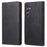 DF-05 For Samsung Galaxy S24+ Cell Phone Case RFID Blocking PU Leather Cover - Black - 1