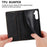 DF-05 For Samsung Galaxy S24+ Cell Phone Case RFID Blocking PU Leather Cover - Black - 6