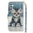 For Samsung Galaxy A05s 4G Leather Case 3D Pattern Printing Wallet Phone Cover - Cat - 7