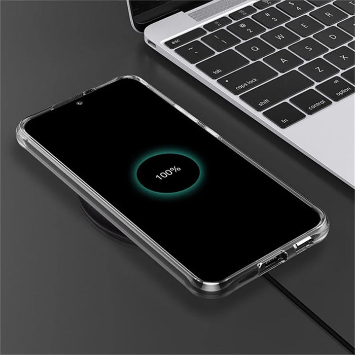 For Samsung Galaxy S24 Ultra Case Magnetic TPU Crystal Phone Back Shell - 5
