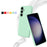 For Samsung Galaxy S24 Case Slim-Fit Soft Liner Liquid Silicone Phone Shell - Green - 4