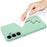 For Samsung Galaxy S24 Case Slim-Fit Soft Liner Liquid Silicone Phone Shell - Green - 7