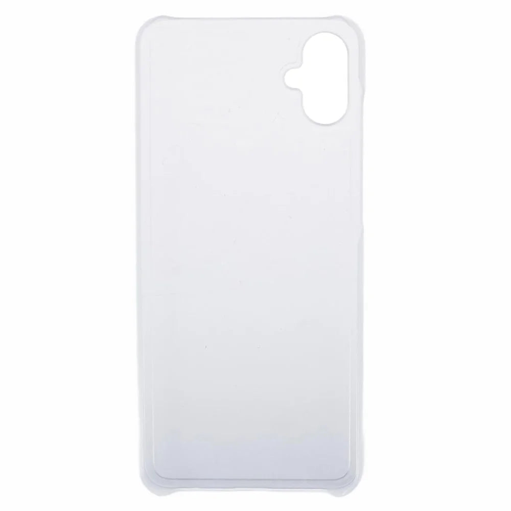For Samsung Galaxy A05 4G Cover Back Protector Rubberized Plastic Phone Case - Transparent - 2