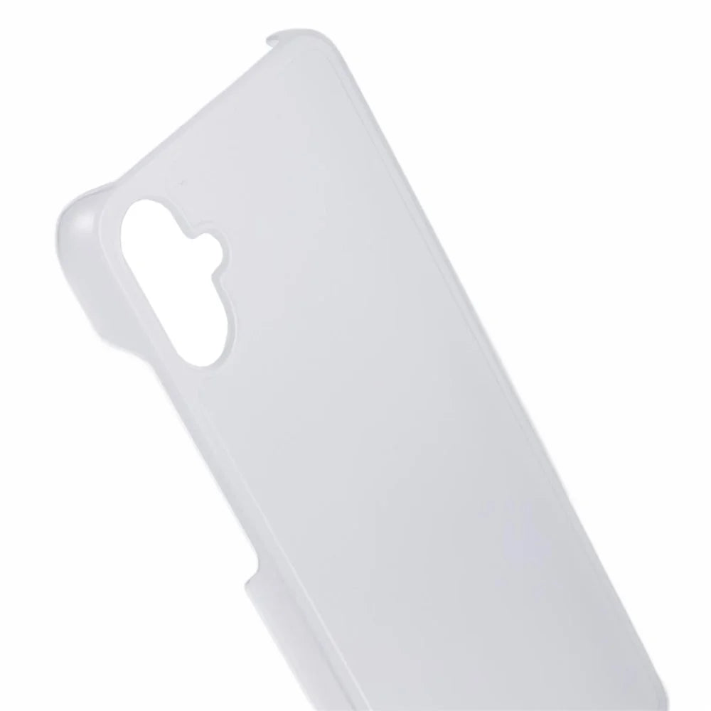 For Samsung Galaxy A05 4G Cover Back Protector Rubberized Plastic Phone Case - Transparent - 6