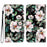 For Samsung Galaxy A05s 4G Case Leather Pattern Printing Folio Phone Stand Cover - Magnolia - 1