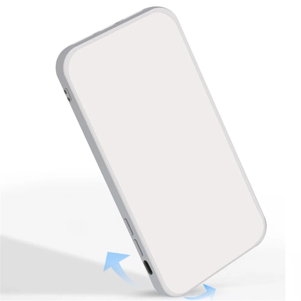 For Samsung Galaxy S23 FE Case Rubberized TPU Cover with Straight Edge - Beige - 4