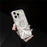 XUNDD For iPhone 15 Pro Magnetic Case Compatible with MagSafe TPU+Acrylic IMD Shell Pattern Phone Cover - White - 3