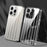XUNDD Greya Series For iPhone 15 Pro Max Cell Phone Case Stripe Design PC+TPU Clear Cover - Transparent - 1