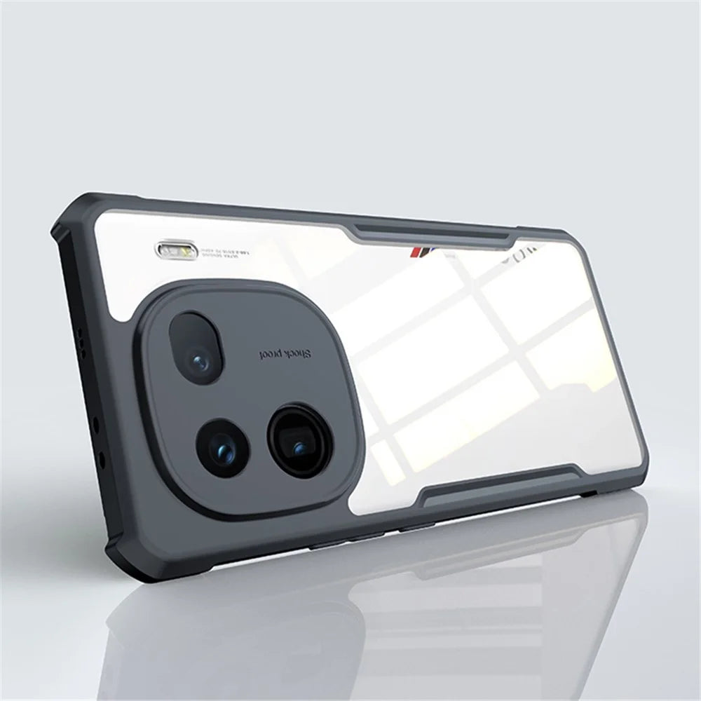 XUNDD For vivo iQOO 12 Pro 5G Cell Phone Cover Anti-Collision Acrylic+TPU Phone Case - 3