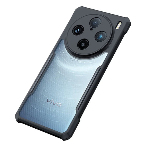 XUNDD For vivo X100 Pro 5G Slim-Fit Phone Cover Anti-Scratch Acrylic+TPU Cell Phone Case - 1