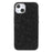 For iPhone 14 Plus Case Electroplating Frame Glitter Sequins Phone Cover - Black - 2