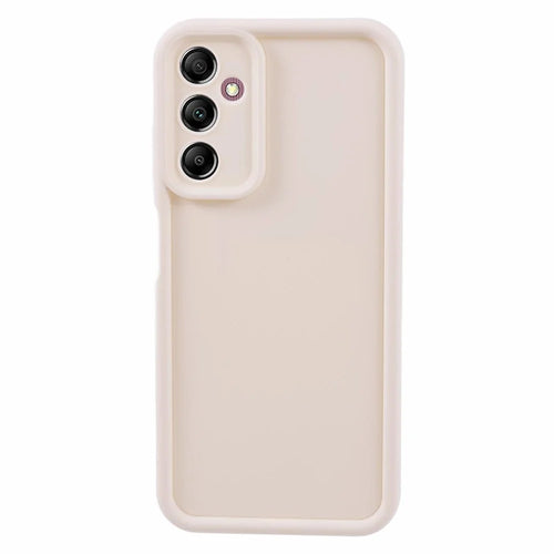 For Samsung Galaxy A05s 4G Cases Soft TPU Matte Camera Protection Phone Cover - Beige - 1