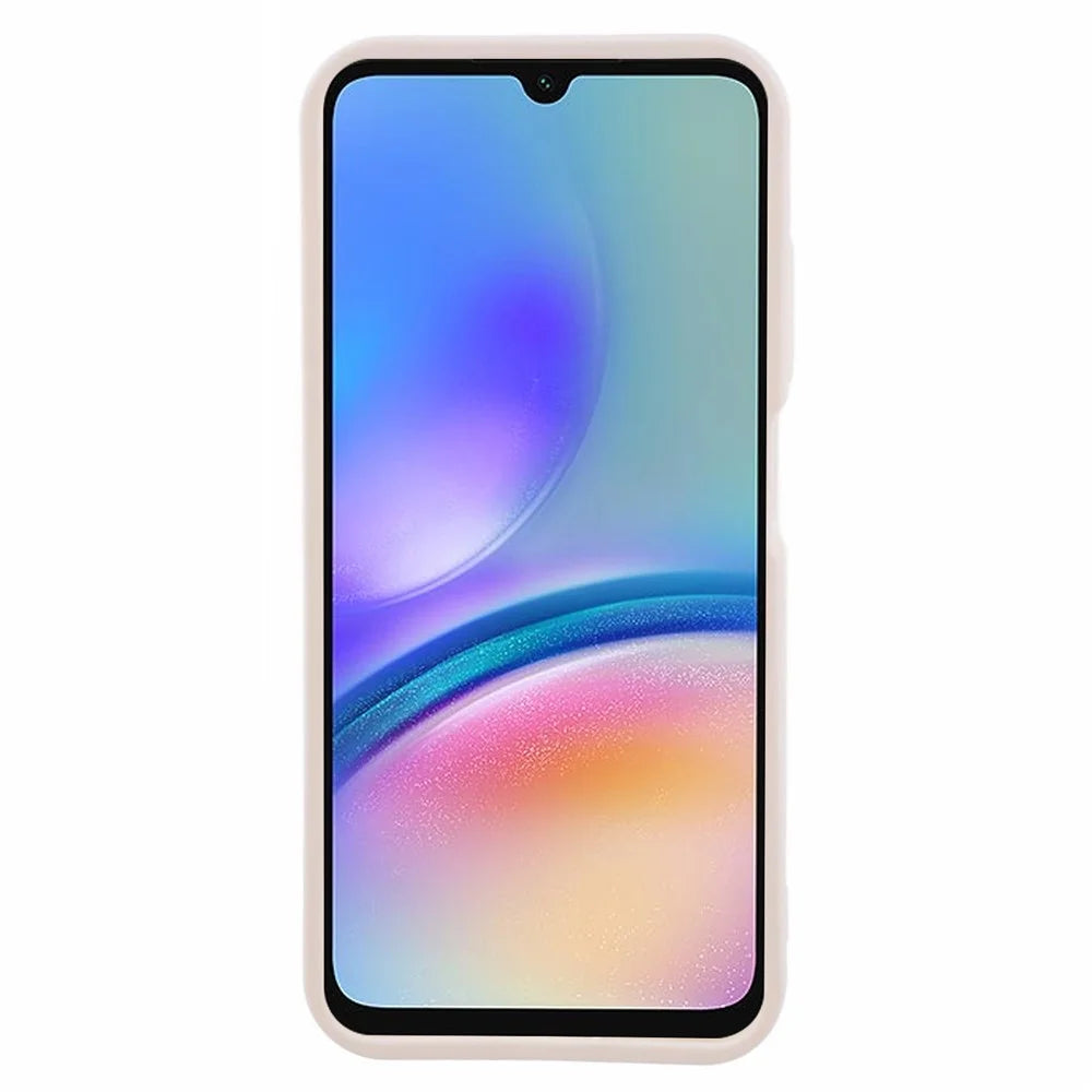 For Samsung Galaxy A05s 4G Cases Soft TPU Matte Camera Protection Phone Cover - Beige - 2