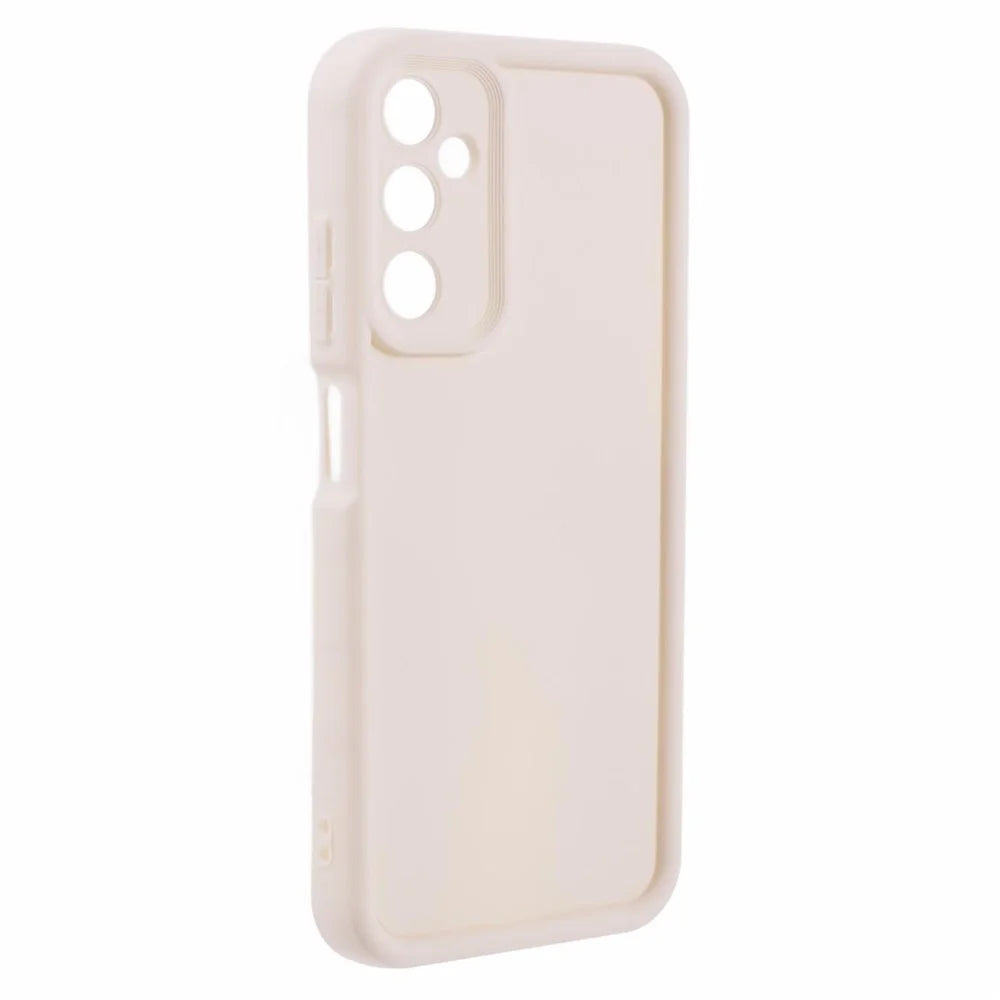 For Samsung Galaxy A14 5G / A14 4G Case Anti-scratch TPU Matte Phone Back Cover - Beige - 3