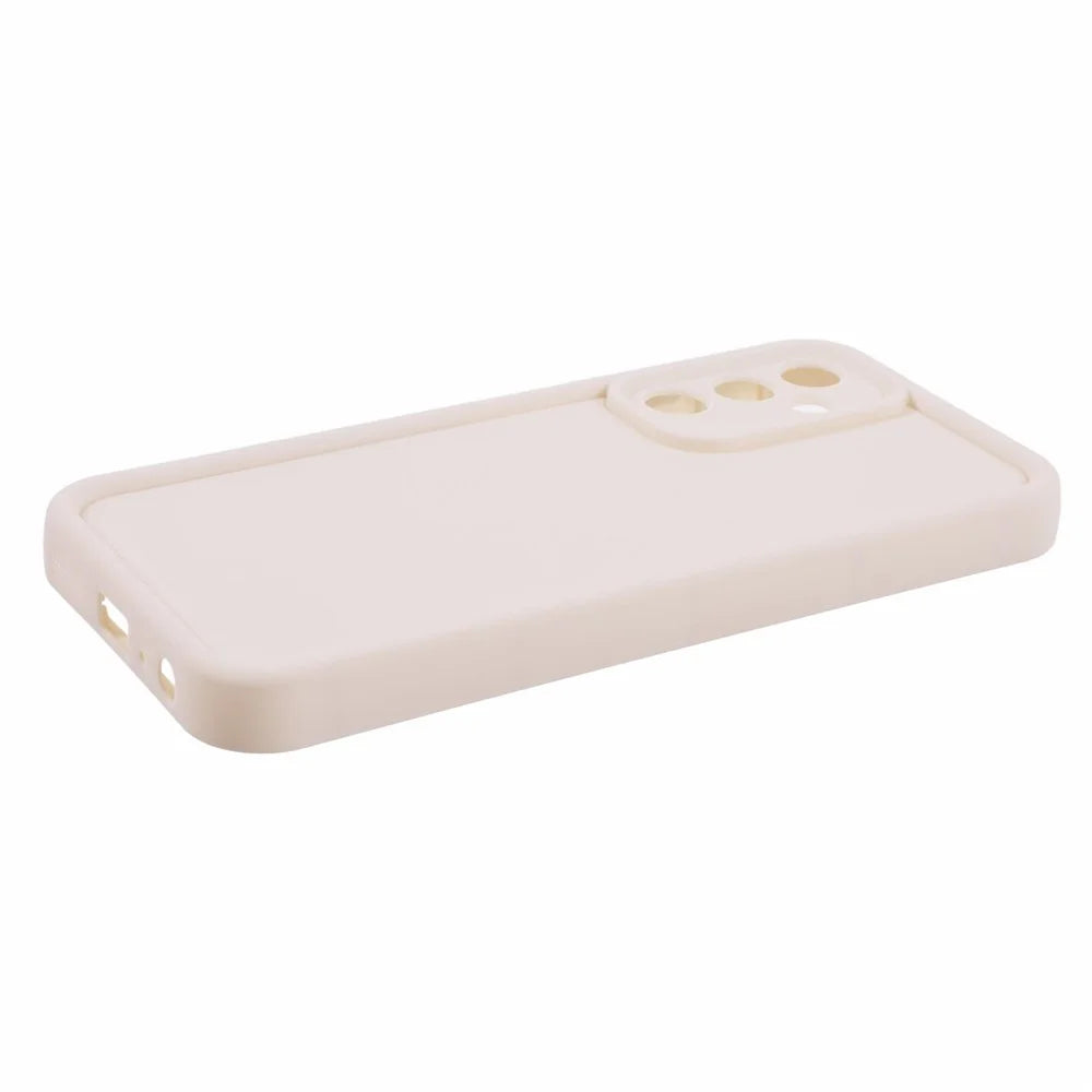 For Samsung Galaxy A14 5G / A14 4G Case Anti-scratch TPU Matte Phone Back Cover - Beige - 4