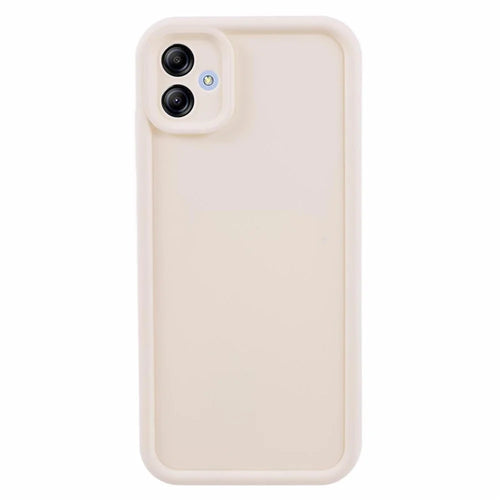 For Samsung Galaxy A04e 4G / M04 4G / F04 4G Case Soft TPU Matte Phone Back Cover - Beige - 1