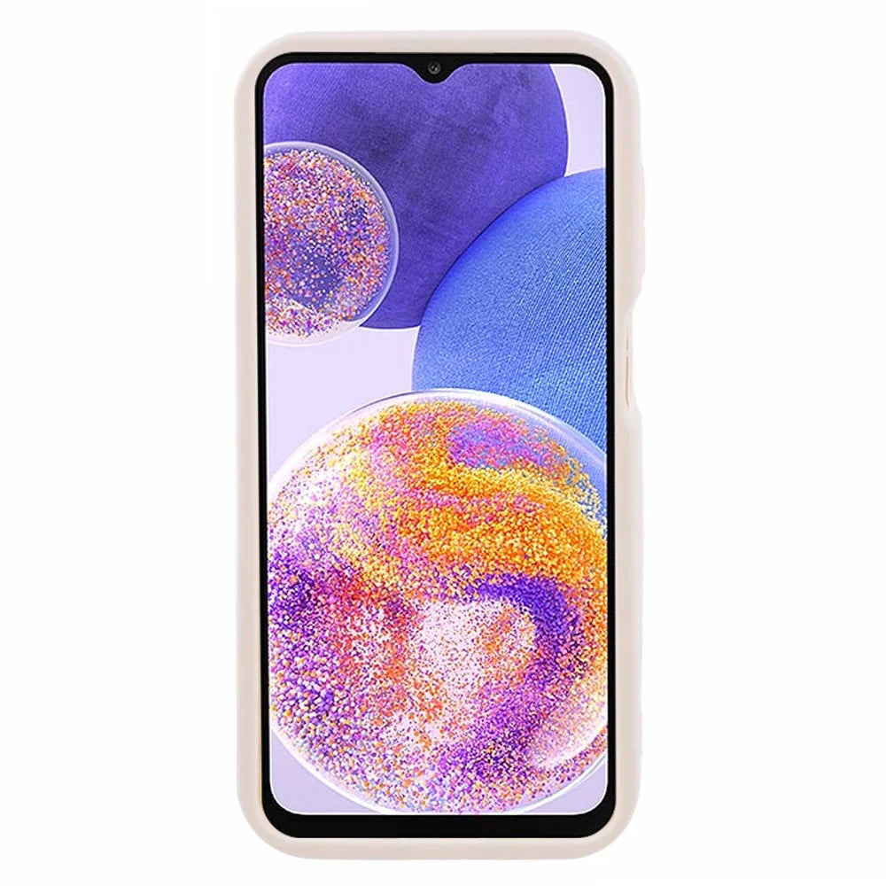 For Samsung Galaxy A23 4G / A23 5G (Global Version) Case Matte Finish Mobile Phone Cover - Beige - 2