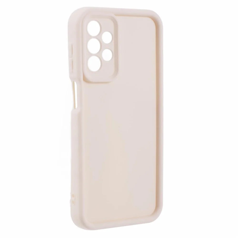 For Samsung Galaxy A23 4G / A23 5G (Global Version) Case Matte Finish Mobile Phone Cover - Beige - 3