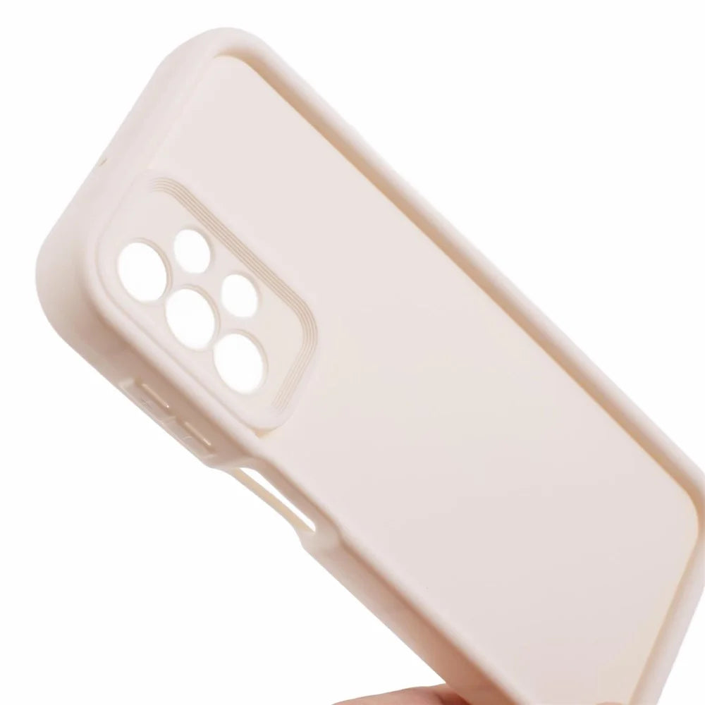 For Samsung Galaxy A23 4G / A23 5G (Global Version) Case Matte Finish Mobile Phone Cover - Beige - 6