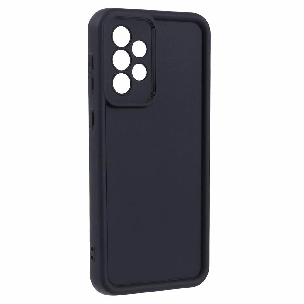 For Samsung Galaxy A33 5G TPU Case Concave Lens Protection Phone Cover - Black - 3