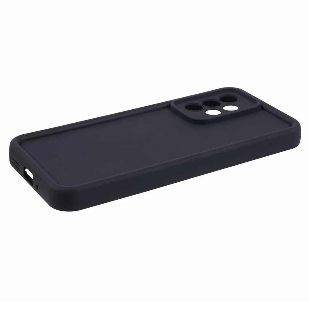 For Samsung Galaxy A33 5G TPU Case Concave Lens Protection Phone Cover - Black - 4