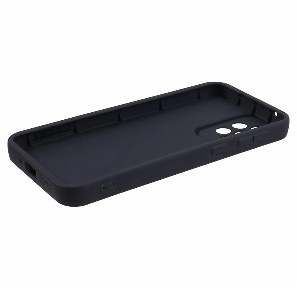 For Samsung Galaxy A33 5G TPU Case Concave Lens Protection Phone Cover - Black - 5