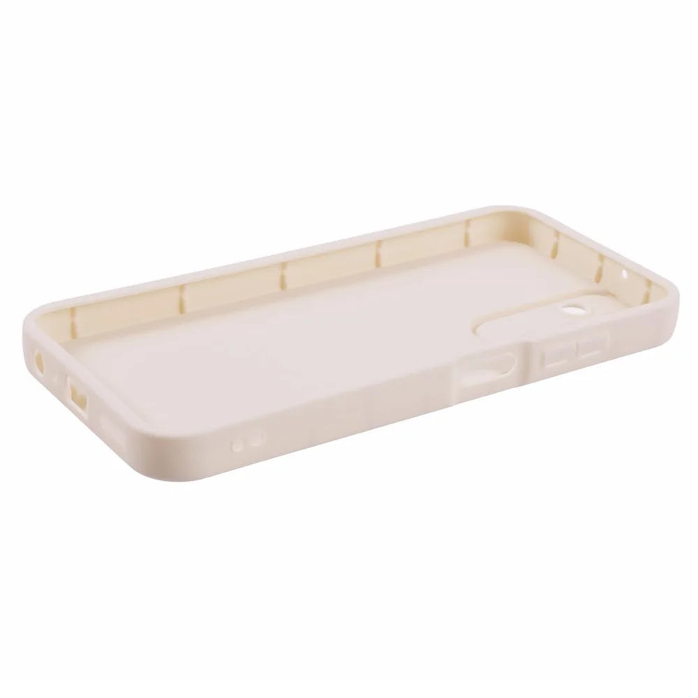 For Samsung Galaxy A54 5G Matte Case Precise Lens Protection TPU Phone Cover - Beige - 5