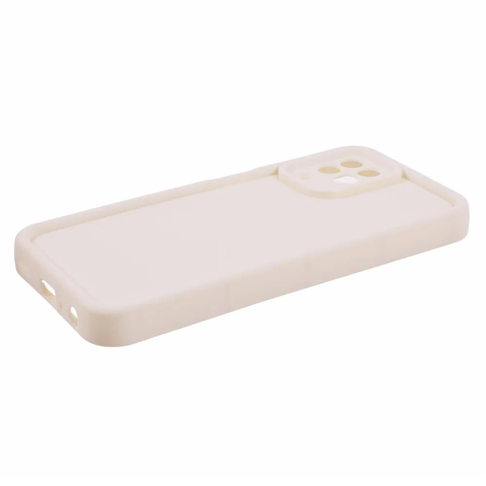 For Samsung Galaxy A22 4G (EU Version) TPU Case Anti-drop Matte Phone Cover - Beige - 4