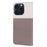 Cartoon Pet Series for iPhone 15 Pro Max Case Wallet Splicing Leather Phone Cover - Bean Pink - 7