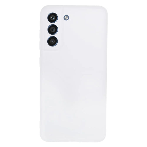 For Samsung Galaxy S21 FE 5G Case Anti-scratch TPU Phone Cover (Precise Cutout) - Clear White - 1