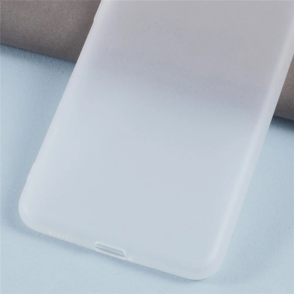 For Samsung Galaxy S21 FE 5G Case Anti-scratch TPU Phone Cover (Precise Cutout) - Clear White - 5