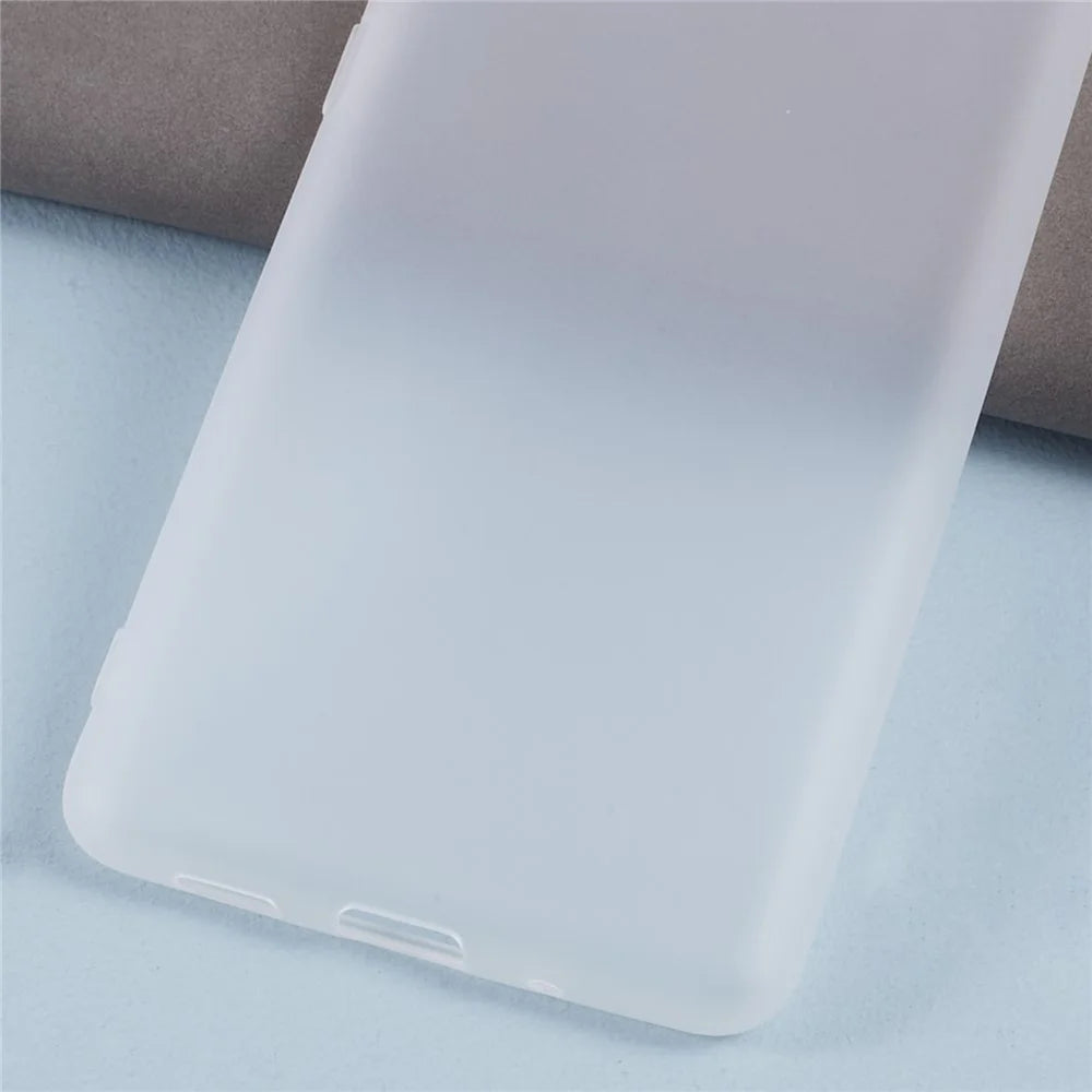 For Samsung Galaxy S20 FE / S20 FE 5G / S20 Lite / S20 FE 2022 TPU Case Matte Phone Cover (Precise Cutout) - Clear White - 5