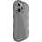 IMAK For iPhone 14 Pro TPU Phone Case Non-Slip Wavy Edge Design Cover - Transparent Black - 4