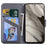 Cell Phone Cases for Google Pixel 8 Cartoon Animal Pattern PU Leather Cover - Grey - 2