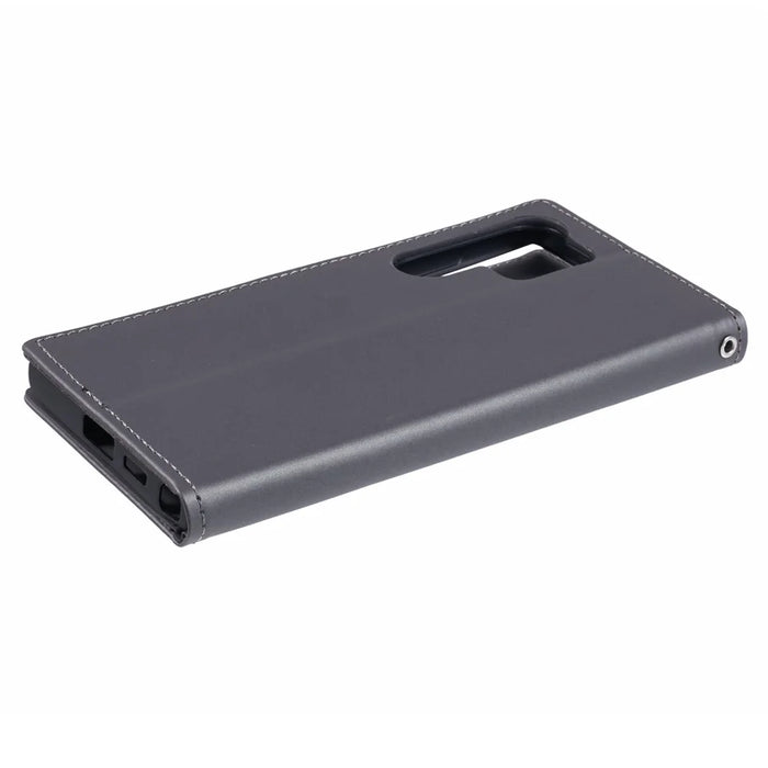 PU Leather Cover for Samsung Galaxy S24 Ultra Cartoon Animal Pattern Cell Phone Cases - Grey - 6