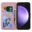 For Samsung Galaxy S23 FE Cartoon Animal Pattern Cell Phone Cases Book Style Leather Cover - Pink - 2