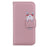 For Samsung Galaxy S23 FE Cartoon Animal Pattern Cell Phone Cases Book Style Leather Cover - Pink - 7
