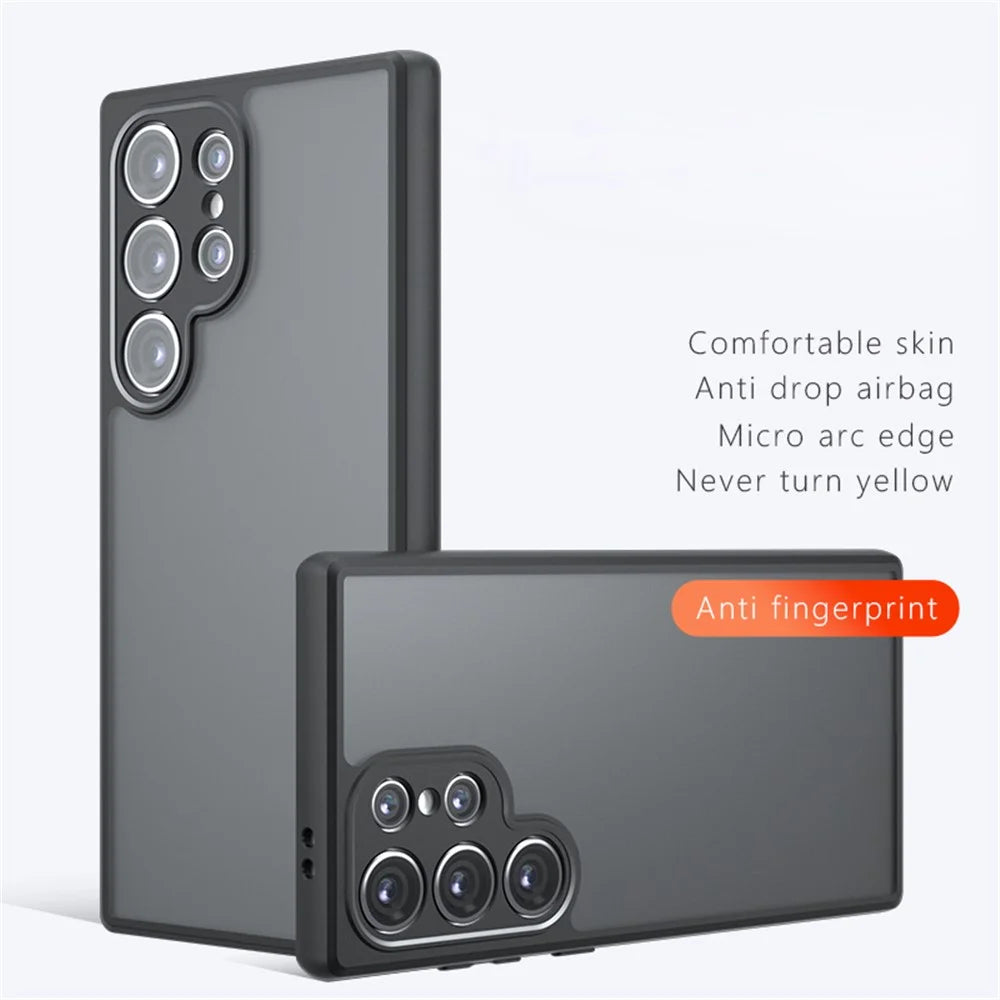 For Samsung Galaxy S23 Ultra Phone Case Anti-drop Matte Skin-touch Phone Cover - 2