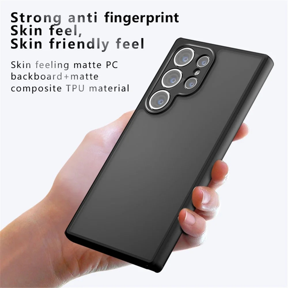 For Samsung Galaxy S23 Ultra Phone Case Anti-drop Matte Skin-touch Phone Cover - 7
