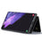 DG.MING M2 Series for Samsung Galaxy S24 Ultra Case Kickstand Cover with Detachable Magnetic Wallet - Black - 2